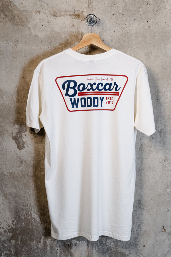 Boxcar Woody Shop Tee