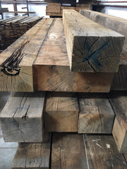 Unfinished Rough Cut Beams