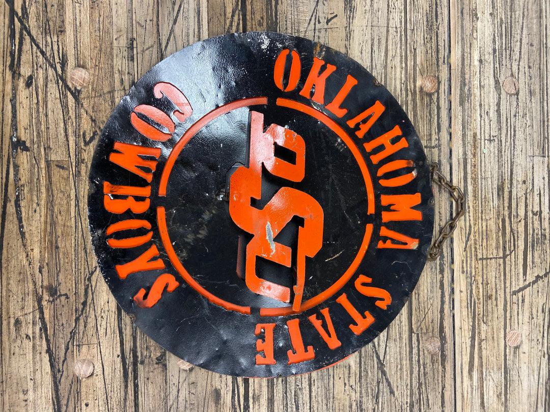 Disc OU | OSU Sign – Boxcar Woody Stockyards City