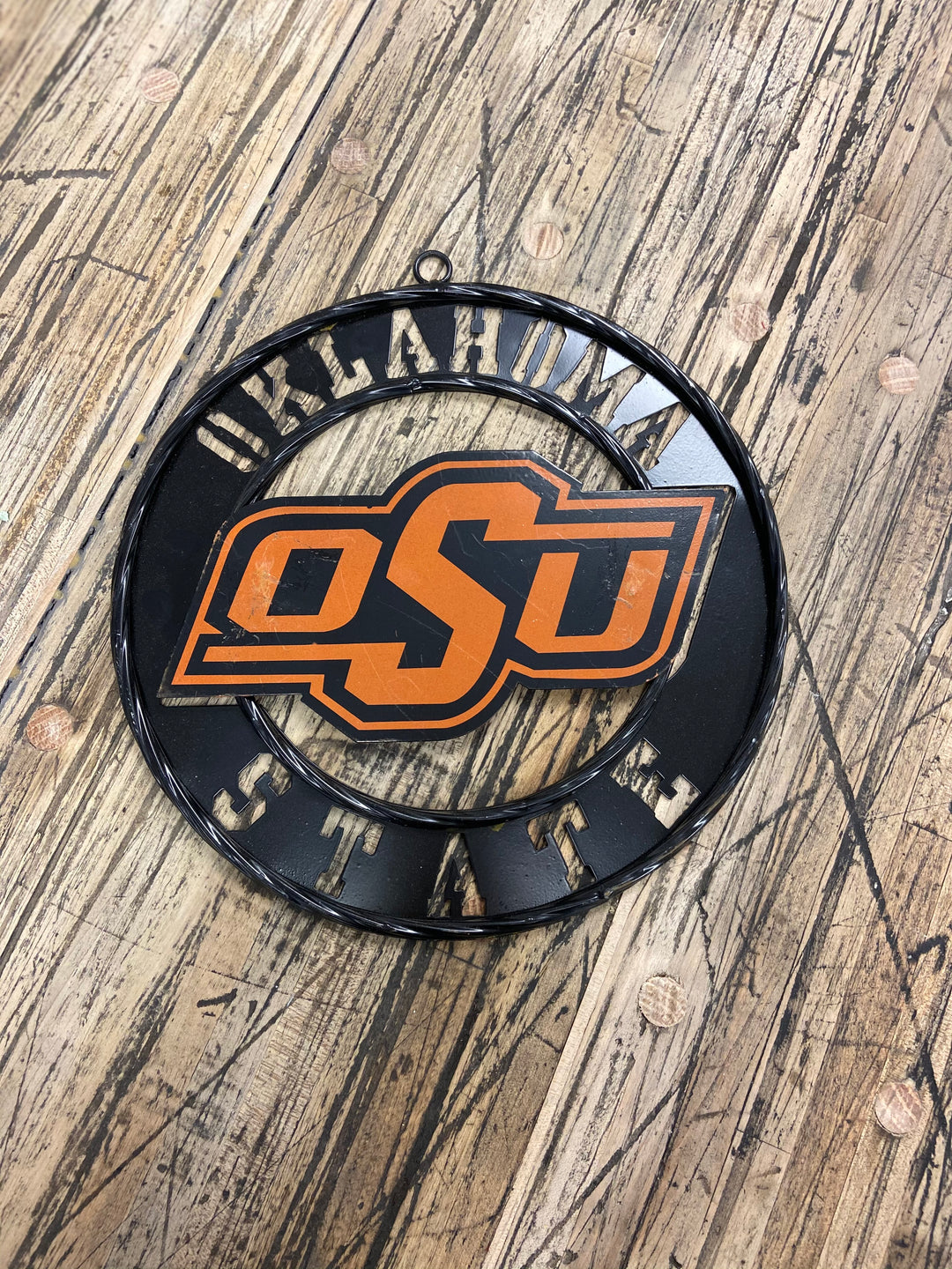 Osu Lucky Strike Map Oklahoma State Cowboys Go Pokes Garden Flag Osu ...