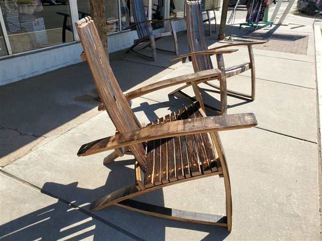 Boxcar Woody Whiskey Barrell Chair – Boxcar Woody Stockyards City